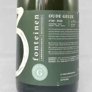 3 Fonteinen Oude Geuze (season 21|22) Blend No. 64