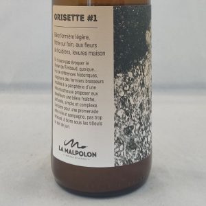 GRISETTE #1 - 33cl  -  THT/BBE 02/25