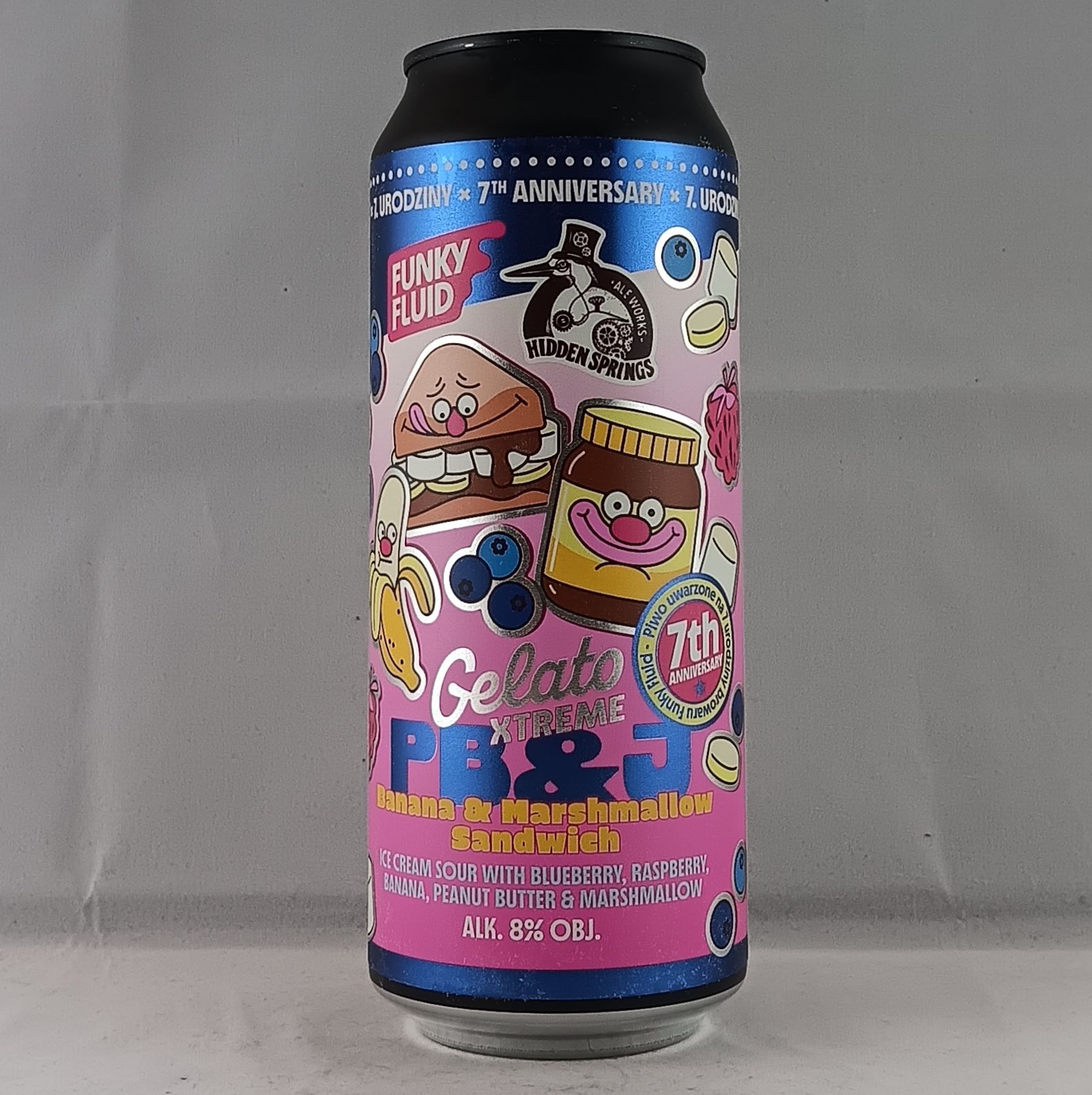 Gelato XTREME: PB&J Banana & Marshmallow Sandwich (collab Hidden Springs)