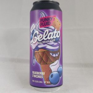 Gelato: Blueberry S'mores